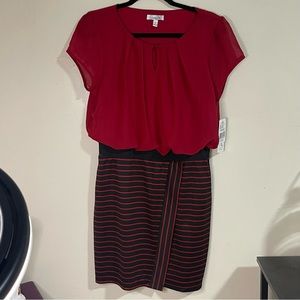 $48 Value Speechless Brand Girl's Dress - Black and Red - Size Large